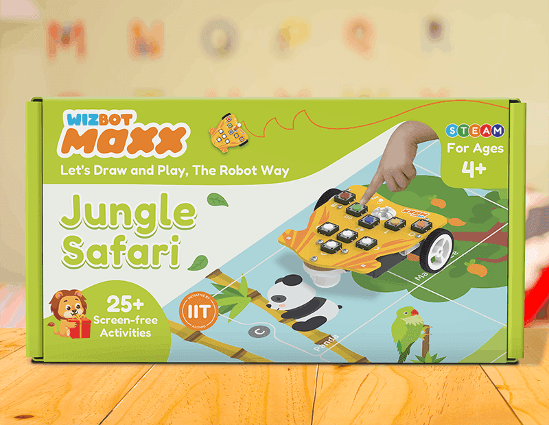Wizbot Maxx Jungle Safari — used in Kids Robotics training